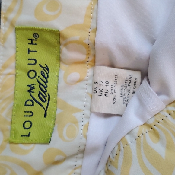 Loudmouth golf skirt skort size 6 - Picture 2 of 2